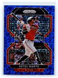 2022 Panini Prizm Prizms Blue Donut Circles #56 Ketel Marte /199 SP - Picture 1 of 2
