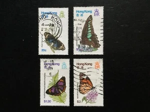 Juego de mariposas Hong Kong 1979 VFU (C50) - Imagen 1 de 2