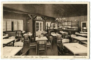 Ak Berlin Tiergarten Café-Restaurant Neuer See 1942 a.d. Lichtensteinallee - Bild 1 von 2