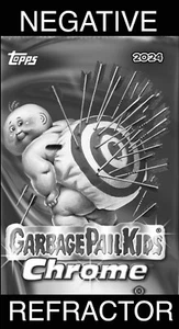 NEGATIVE 2024 Garbage Pail Kids Chrome Series 7 Complete Your Set GPK 7TH U Pick - Picture 1 of 202