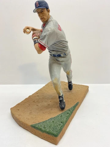 TMP Intl MLBP Nomar Garciapara Boston Red Sox Baseball Figure Gray Uniform Cover