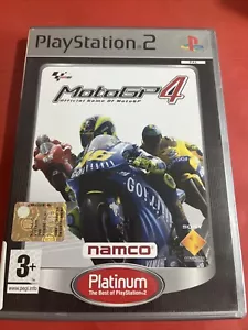 PS2 VIDEOSPIEL MotoGP 4 Platinum Komplett Italienisch - Bild 1 von 3