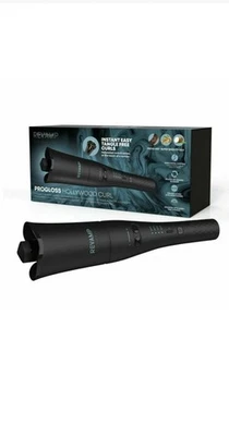 Revamp CL-2000-GB ProGloss Hollywood Automatic Rotating Hair Curler - Black