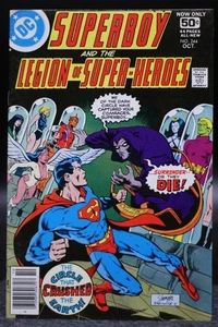 Superboy And The Legion Of Super-Heroes (1949) #244 Dark Circle Paul Levitz VF - Picture 1 of 3