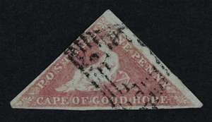 CKStamps: Colección de estampillas del Cabo de Buena Esperanza Scott #3 usadas - Imagen 1 de 2
