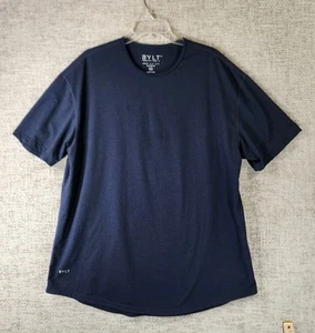 BYLT Lux T-Shirt Slim Fit Herren XX Navy Kurzarm Rundhals Performance Gym - Bild 1 von 10