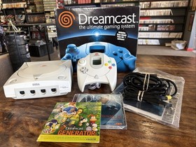 SEGA Dreamcast White Console With Box And Controller - Tested HKT-3020 NTSC-U/C