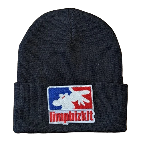Limp Bizkit Beanie with Embroidered Logo - Image 1 of 1