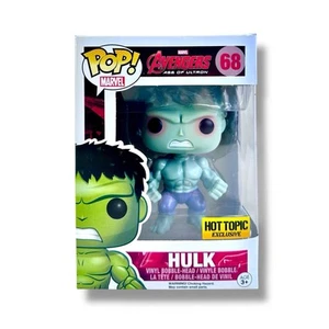Funko Pop! Vinyl: Marvel - Hulk - BOX CREASES Hot Topic (Exclusive) #68 NEW - Picture 1 of 9