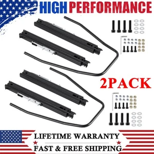 2 Pack Universal Seat Slider Seat Mounting Track Assembly Kit For NRG Sparco US - Picture 1 of 7