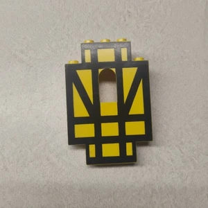 Lego Black Falcon Fortress 6074 Yellow Window Vintage 1988 Piece - Picture 1 of 4