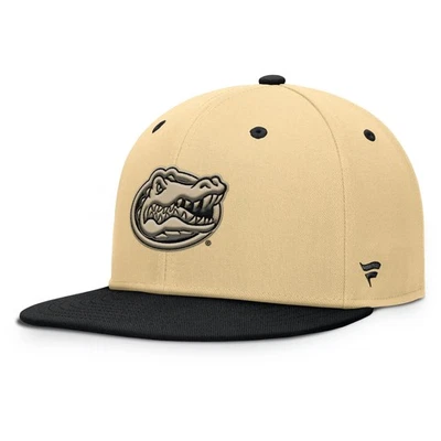 Sombrero ajustado para hombre Fanatics caqui/negro Florida Gators Balance Foto 1 de 4