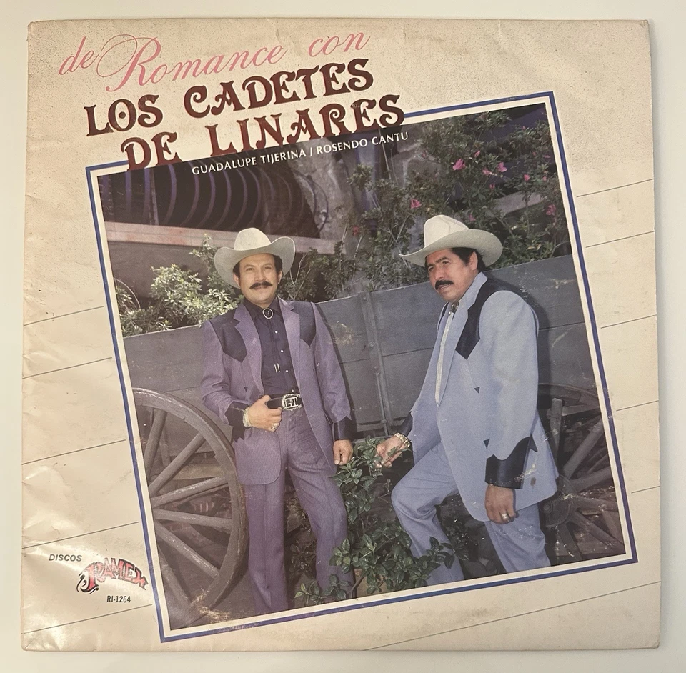 Los Cadetes De Linares – De Romance Con (1 x LP, Vinyl, 1990 MX, VG+) - Image 1 of 4