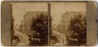 STREET VIEW MILLINERY AWNING VINTAGE STEREOVIEW