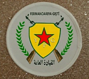 3" YPG Peschmerga Rojava Kurdische Streitkräfte Sublimation Eisen/Aufnähen Patch Abzeichen - Bild 1 von 1