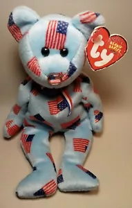 Peluche bambino 8" Union The Bear con una bandiera naso - Foto 1 di 5