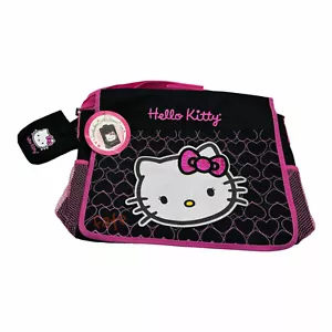 Hello Kitty Messenger Bag with Small Cellphone Case - Picture 1 of 2