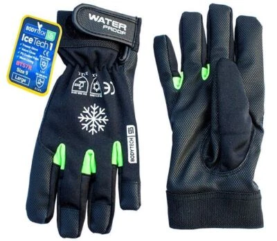 BODYTECH, SHOWA, SKYTEC BODYTECH Ice Tech Thermal Freezer Gloves – Size XS / S/ M / XL / XXL