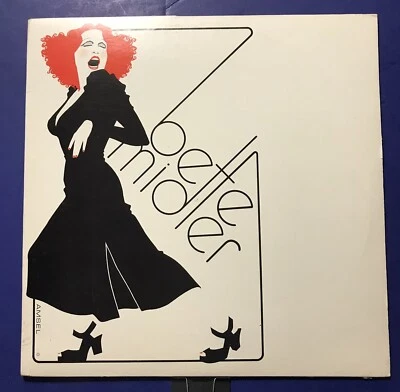 Vintage Bette Milder VInyl LP Record w/Original AMSEL Full poster Insert Ms. M - Image 1 of 4