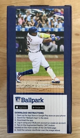 EMPTY BOX ONLY Yoenis Cespedes NY METS SGA Garden Gnome EMPTY DISPLAY BOX ONLY📦 Cover
