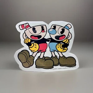 Cuphead und Mugman Aufkleber - Bild 1 von 1