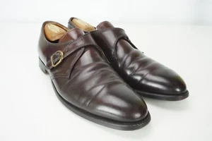 Zapatos de vestir Alden 954 punta lisa correa monje (color 8 conchas cordobés) 12,5 AAA/AA - Imagen 1 de 8