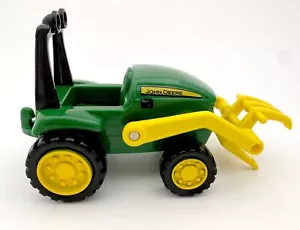 TOMY John Deere Farm Tractor Hay Fork Pretend Play Plastic Toy 7” - Picture 1 of 5