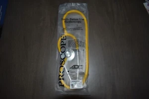 ADC Single patient use stethoscope 660YH diaphragm adult - yellow 10 pack - Picture 1 of 3