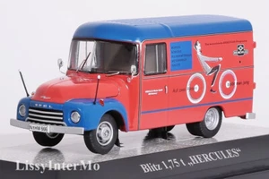Opel Blitz 1,75t Hercules  rot/blau Premium ClassiXXs 1:43 NEU/OVP 11608 - Bild 1 von 5