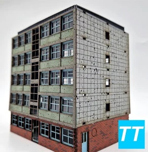 Modelux TT Gauge 'Isabella Street' Full Relief 1960's office block kit, 1:120 - Picture 1 of 6