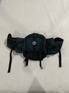 Vtg Eagle Creek Travel Gear Green Hip Bag Fanny Pack Travel Bag Hiking - Picture 1 of 6