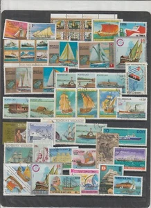 50 Sellos Mundiales Diferentes Tema Barcos (GI-962) - Imagen 1 de 1