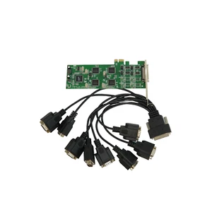 Scheda adattatore porta COM seriale StarTech 8 porte RS-232/RS-422/RS-485 PEX8S232485 - Foto 1 di 3