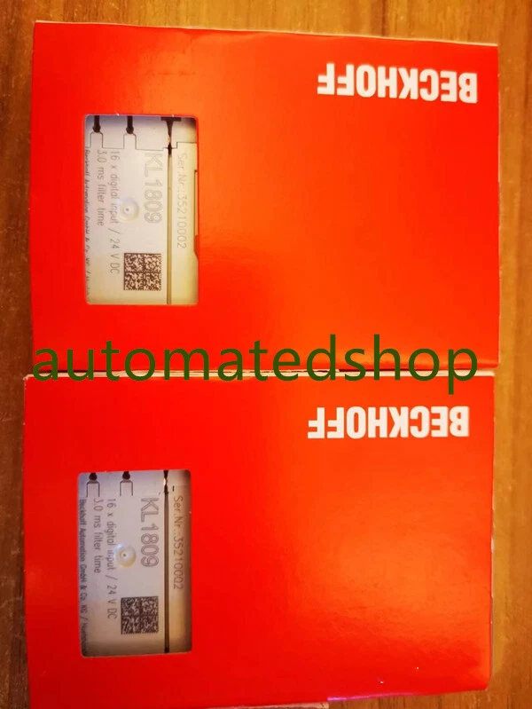 KL1809 Beckhoff brand new Via DHL or FEDEX - Image 1 of 1