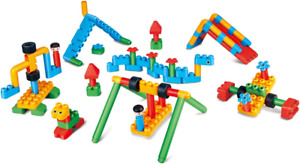 Hape 760011 Polym Adventure Playground Kit Building Blocks, Multicolor