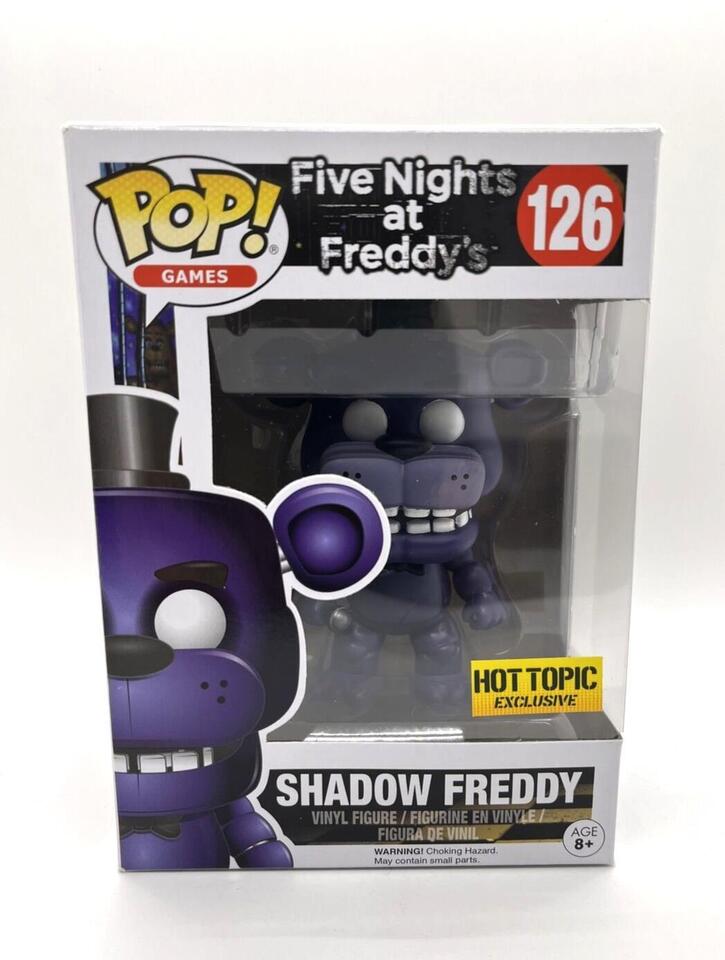 Funko Pop! Five Nights at Freddy's Shadow Freddy Exclusive Vinyl Figure  #126 : : Brinquedos e Jogos