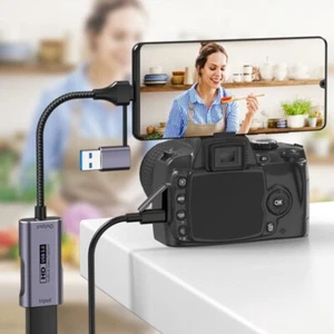 Dispositif de Capture HDTV Résolution 4K60Hz Compatibilité USB C Faible Latence Live - Photo 1/8