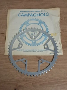 Ricambi bici retrò nuovi con scatola NOS Campagnolo Chainring 52T 116BCD - Foto 1 di 8