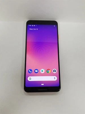 Google Pixel 3 128GB Rosa G013A (Desbloqueado) Totalmente Funcional DF6574 Foto 1 de 4
