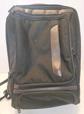 eBags 专业超薄笔记本电脑背包黑色棕色装饰周末风格  — 第 1/4 张图片