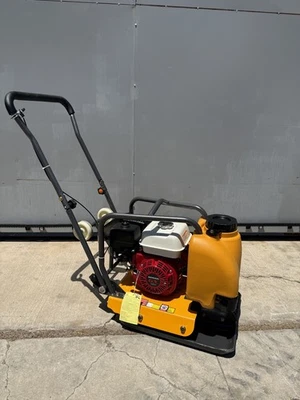 Honda GX160 5.5HP Walk Behind Vibratory Plate Compactor 19x20 Heavy Duty Soil — 第 1/4 张图片