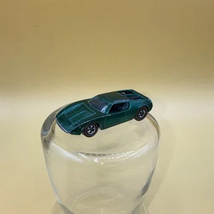 AMX/2 Light Green 1970 Hot Wheels Mattel Vintage Dark Green Redline RL, Nice - Picture 1 of 6