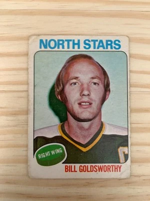 1975-76 O-Pee-Chee #180 Bill Goldsworthy - Minnesota North Stars (invA1) - Image 1 of 2