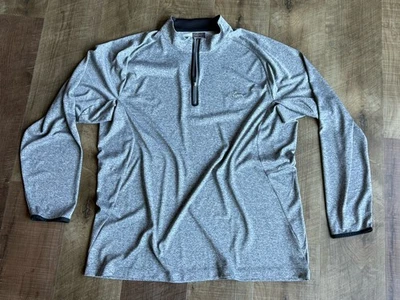 Tasso Elba - Greg Norman - Pullover - XL - Gray - Heather - Golf - 1/4 Zip -NWOT - Image 1 of 4