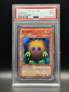 PSA 9 MINT Kuriboh 071 2010-17 MRD Reprint Holo Yugioh Card - Picture 1 of 2