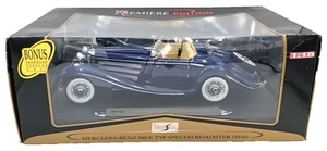 Maisto Premiere Edition Mercedes Benz 500 K Specialroadster 1/18 Diecast Model a - Picture 1 of 10