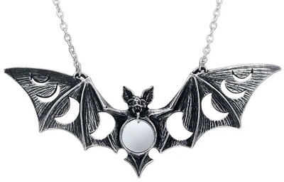 Alchemy Gothic Halskette Damen Lunaeca Necklace silberfarben Standard - Bild 1 von 4