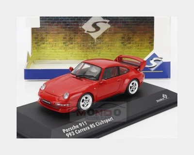 1:43 SOLIDO Porsche 911 993 Rs Clubsport Coupe 1993 Red SL4313802 - Immagine 1 di 2
