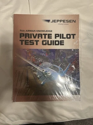 Jeppesen Private Pilot Test Guide FAA Airman Knowledge Foto 1 de 2