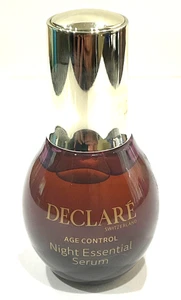 DECLARE Suero Esencial Nocturno 1.7 OZ Control de Edad Piel Sensible Nuevo Sin Caja Envío Gratis - Imagen 1 de 1